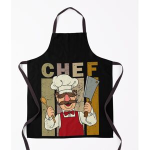 Famgem The Muppet Kitchen Swedish Chef Grill Apron - Adjustable Neck BBQ Kitchen Apron Famgem The Muppet Kitchen Swedish Chef Grill Apron - Adjustable Neck BBQ Kitchen Apron