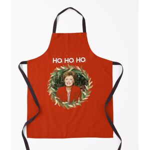 Famgem HO HO HO - Blanche Devereaux Christmas from the Golden Girls (White) Grill Apron Famgem HO HO HO - Blanche Devereaux Christmas from the Golden Girls (White) Grill Apron