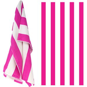 (Pink Stripes) GEEZY Microfibre Beach Towel Stripes Design Quick Dry Summer Pool (Pink Stripes) GEEZY Microfibre Beach Towel Stripes Design Quick Dry Summer Pool