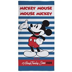 Character World Official Disney Mickey Mouse Towel Super Soft Feel, Trendsetter Design Perfe Character World Official Disney Mickey Mouse Towel Super Soft Feel, Trendsetter Design Perfe