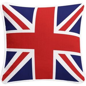 ARLINENS (Red&Blue) Union Jack Cushion Cover 100% Cotton British vintage style throw Suqa ARLINENS (Red&Blue) Union Jack Cushion Cover 100% Cotton British vintage style throw Suqa