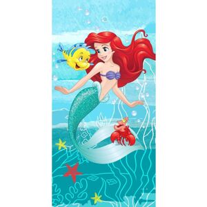Disney Princess Ariel Bath & Beach Towel 140x70 cm - 100% Cotton, Official Licen Disney Princess Ariel Bath & Beach Towel 140x70 cm - 100% Cotton, Official Licen