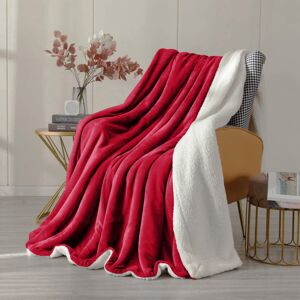 Moonlight Bedding Limited (Double: 150 X 200 cm, Burgundy Red) Warm Soft Blanket Fleece Throw Sherpa Sofa Moonlight Bedding Limited (Double: 150 X 200 cm, Burgundy Red) Warm Soft Blanket Fleece Throw Sherpa Sofa