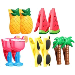 Unbranded 10 Pcs Beach Towel Clips Portable Chair Holders Bright Color Towel Clips Plastic Unbranded 10 Pcs Beach Towel Clips Portable Chair Holders Bright Color Towel Clips Plastic