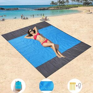 Unbranded Beach Mat, Extra Large 200cm X 210cm Waterproof Anti-sand Picnic Blanket, Machin Unbranded Beach Mat, Extra Large 200cm X 210cm Waterproof Anti-sand Picnic Blanket, Machin