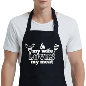 Unbranded Funny BBQ Apron for Men with Pockets, Chef Grilling Cooking Kitchen Apron, Dad G Unbranded Funny BBQ Apron for Men with Pockets, Chef Grilling Cooking Kitchen Apron, Dad G