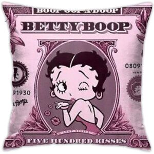 KEROTA Betty-Boop Best Gift Square Decorative Throw Pillows Covers Cushion Case for Bed KEROTA Betty-Boop Best Gift Square Decorative Throw Pillows Covers Cushion Case for Bed
