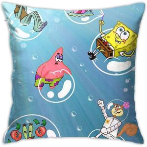 KEROTA Spongebob Squarepants Cotton Pillow Throw Cushion Cover Case Home Decoration (65 KEROTA Spongebob Squarepants Cotton Pillow Throw Cushion Cover Case Home Decoration (65