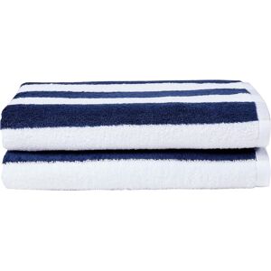 Amazon Basics cabana Stripe Beach Towel, 2-Pack, Navy Blue, 5984 L x 2992 W Amazon Basics cabana Stripe Beach Towel, 2-Pack, Navy Blue, 5984 L x 2992 W