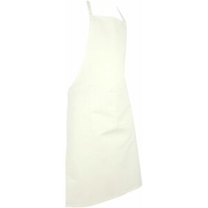 HP (Cream) Full plain apron with front pocket for chefs, butchers, kitchen cooking, HP (Cream) Full plain apron with front pocket for chefs, butchers, kitchen cooking,