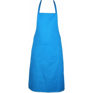 HP (Blue) Full plain apron with front pocket for chefs, butchers, kitchen cooking, HP (Blue) Full plain apron with front pocket for chefs, butchers, kitchen cooking,