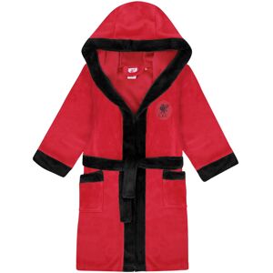 Liverpool FC Boys Dressing Gown Robe Hooded Fleece Kids OFFICIAL Football Gift Liverpool FC Boys Dressing Gown Robe Hooded Fleece Kids OFFICIAL Football Gift