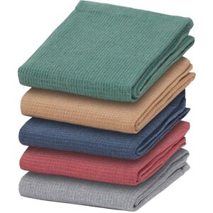 Olivia Rocco Tea Towel Pack of 5 Waffle Kitchen Tea Towels Cotton Absorbent Long Lasting Cate Olivia Rocco Tea Towel Pack of 5 Waffle Kitchen Tea Towels Cotton Absorbent Long Lasting Cate