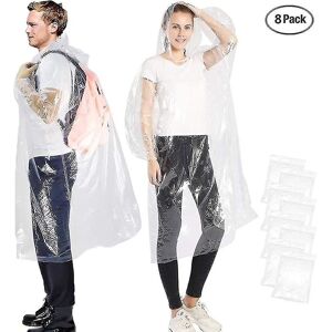Unbranded Portable Disposable Raincoat Clear And Transparent, Rain Poncho With Hood And Sl Unbranded Portable Disposable Raincoat Clear And Transparent, Rain Poncho With Hood And Sl