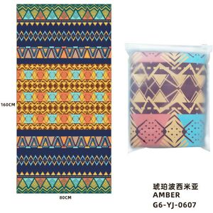 Unbranded (G6-YJ-0607 Amber Posmia, 75*150cm (OPP bag)) Foreign Trade Printed Beach Towel Unbranded (G6-YJ-0607 Amber Posmia, 75*150cm (OPP bag)) Foreign Trade Printed Beach Towel