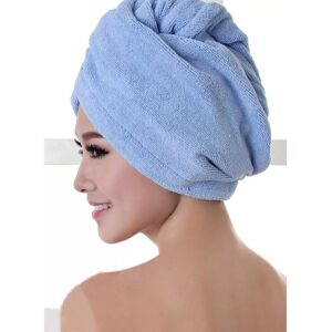 EuroMarks Global (Blue) Microfiber Hair Turban Towel Bath Wrap Quick Dry EuroMarks Global (Blue) Microfiber Hair Turban Towel Bath Wrap Quick Dry