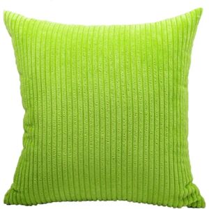 Unbranded (Green, 16 x 16 in) 2X Corduroy Plush Jumbo Cord Cushion Cover Soft Pillow Case Unbranded (Green, 16 x 16 in) 2X Corduroy Plush Jumbo Cord Cushion Cover Soft Pillow Case