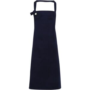 (One Size, Navy) Premier Unisex Calibre Heavy Cotton Canvas Bib Apron (Pack of 2 (One Size, Navy) Premier Unisex Calibre Heavy Cotton Canvas Bib Apron (Pack of 2
