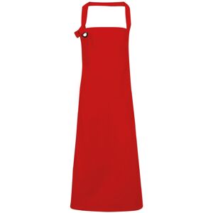 (One Size, Red) Premier Unisex Calibre Heavy Cotton Canvas Bib Apron (Pack of 2) (One Size, Red) Premier Unisex Calibre Heavy Cotton Canvas Bib Apron (Pack of 2)