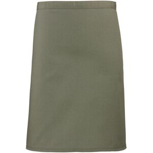 (One Size, Sage) Premier Colours Mid Length Apron (One Size, Sage) Premier Colours Mid Length Apron