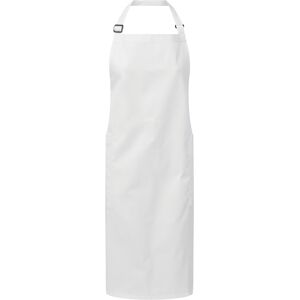 (One Size, White) Premier Organic Fairtrade Certified Recycled Full Apron (One Size, White) Premier Organic Fairtrade Certified Recycled Full Apron