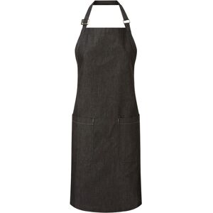 (One Size, Black Denim) Premier Organic Cotton Full Apron (One Size, Black Denim) Premier Organic Cotton Full Apron