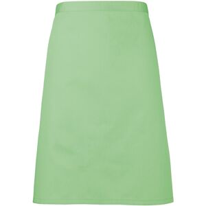 (One Size, Apple) Premier Ladies/Womens Mid-Length Apron (Pack of 2) (One Size, Apple) Premier Ladies/Womens Mid-Length Apron (Pack of 2)