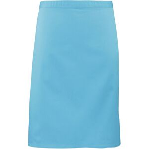 (One Size, Turquoise) Premier Ladies/Womens Mid-Length Apron (One Size, Turquoise) Premier Ladies/Womens Mid-Length Apron