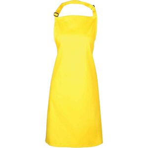 (One Size, Yellow) Premier Unisex Adult Colours Full Apron (One Size, Yellow) Premier Unisex Adult Colours Full Apron