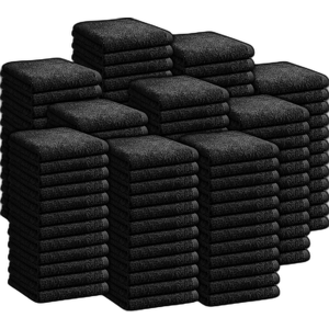 Trading Advance (Black, 48-Piece) Luxury Face Cloths Towels 100% Egyptian Cotton Flannels Wash C Trading Advance (Black, 48-Piece) Luxury Face Cloths Towels 100% Egyptian Cotton Flannels Wash C