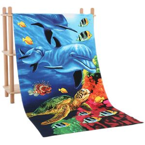 SLOERT (Style H) Large Extra Striped Microfibre Lightweight Beach Towel Dry Travel Towe SLOERT (Style H) Large Extra Striped Microfibre Lightweight Beach Towel Dry Travel Towe