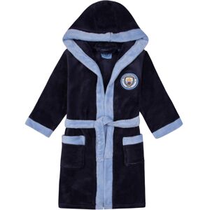 Manchester City FC Manchester City Boys Dressing Gown Robe Hooded Fleece Kids OFFICIAL Football Manchester City FC Manchester City Boys Dressing Gown Robe Hooded Fleece Kids OFFICIAL Football