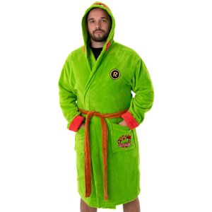 (Large) Teenage Mutant Ninja Turtles Hooded Bathrobe (Mens Green) (Large) Teenage Mutant Ninja Turtles Hooded Bathrobe (Mens Green)