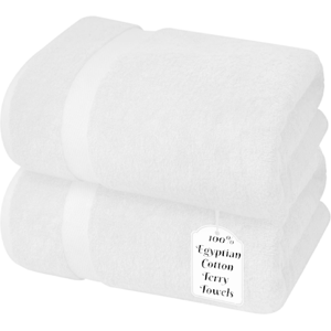 Trading Advance (White) Luxury Hand Towels 100% Egyptian Cotton Soft Towel Trading Advance (White) Luxury Hand Towels 100% Egyptian Cotton Soft Towel