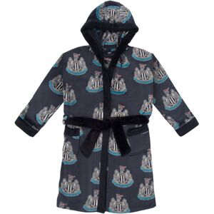 Newcastle United Boys Dressing Gown Robe Hooded Fleece Kids OFFICIAL Football Newcastle United Boys Dressing Gown Robe Hooded Fleece Kids OFFICIAL Football