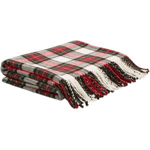 Glitzhome 100% Acrylic Dress Stewart Tartan Plaid Throw Blanket with Fringe 50 Glitzhome 100% Acrylic Dress Stewart Tartan Plaid Throw Blanket with Fringe 50