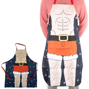 SHATCHI (Muscle Man) Christmas Kitchen Apron Santa Elf Costume Muscleman Baking Accessor SHATCHI (Muscle Man) Christmas Kitchen Apron Santa Elf Costume Muscleman Baking Accessor
