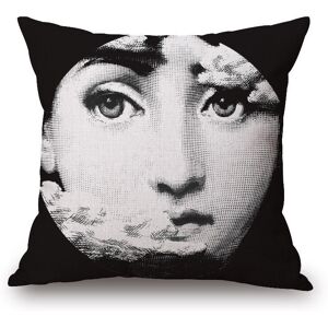 Unbranded (17) Linen Vintage Piero Fornasetti Face Throw Pillow Case Waist Cushion Cover N Unbranded (17) Linen Vintage Piero Fornasetti Face Throw Pillow Case Waist Cushion Cover N