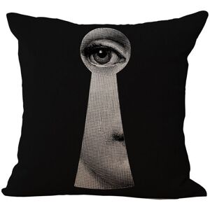 Unbranded (08) Linen Vintage Piero Fornasetti Face Throw Pillow Case Waist Cushion Cover N Unbranded (08) Linen Vintage Piero Fornasetti Face Throw Pillow Case Waist Cushion Cover N