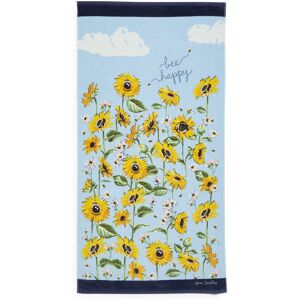 Vera Bradley Womens Beach Towel Sunflower Sky One Size Vera Bradley Womens Beach Towel Sunflower Sky One Size