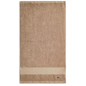 Lacoste Heritage Supima Cotton Hand Towel Sand - Towel Lacoste Heritage Supima Cotton Hand Towel Sand - Towel