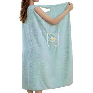 Unbranded (Green) Spa Wrap Towel for Women Shower Bath Body Wrap Robe Absorbent - Bathro Unbranded (Green) Spa Wrap Towel for Women Shower Bath Body Wrap Robe Absorbent - Bathro