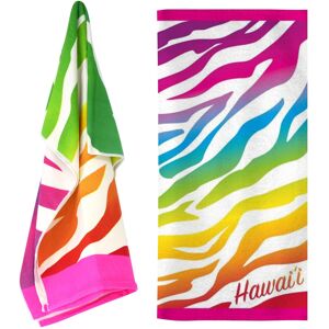 GEEZY Microfibre Beach Towel Hawaii Design Quick Dry Summer Pool Travel Absorben GEEZY Microfibre Beach Towel Hawaii Design Quick Dry Summer Pool Travel Absorben
