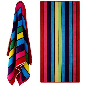 (6-K005) GEEZY Soft Cotton Beach Towel Velour Multicolor Outdoor Travel Summer P (6-K005) GEEZY Soft Cotton Beach Towel Velour Multicolor Outdoor Travel Summer P