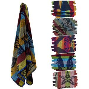 GEEZY Soft Cotton Beach Towel Jacquard Outdoor Travel Summer Pool Lightweight GEEZY Soft Cotton Beach Towel Jacquard Outdoor Travel Summer Pool Lightweight