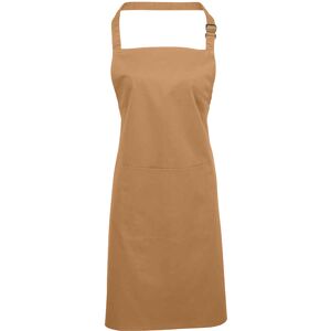 (One Size, Camel) Premier Unisex Adult Colours Pocket Full Apron (One Size, Camel) Premier Unisex Adult Colours Pocket Full Apron