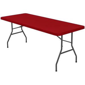 Unbranded (red, 30x72inch(76x183cm)) 3 Size Elastic Fitted Fabric Rectangle Table Cloth Fo Unbranded (red, 30x72inch(76x183cm)) 3 Size Elastic Fitted Fabric Rectangle Table Cloth Fo
