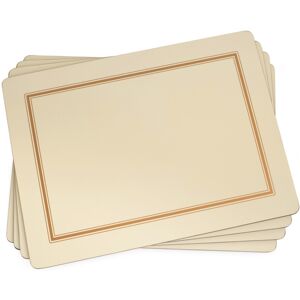 Pimpernel Classic Cream Placemats - Set of 4 Heat & Stain Resistant Table Mats Pimpernel Classic Cream Placemats - Set of 4 Heat & Stain Resistant Table Mats