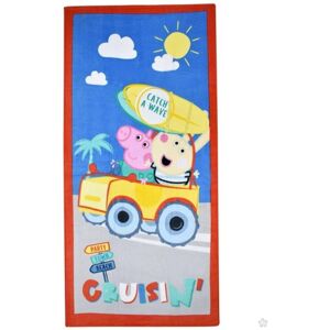 Peppa Pig Bath Beach towel 140 x 70 cm 100% COTTON - Surfing Peppa Pig Bath Beach towel 140 x 70 cm 100% COTTON - Surfing