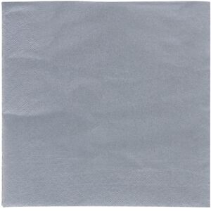 Rubies 50 Grey Napkins 38 x 38 cm Rubies 50 Grey Napkins 38 x 38 cm